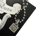 CHROME HEARTS FRAMED FLORAL PENDANT