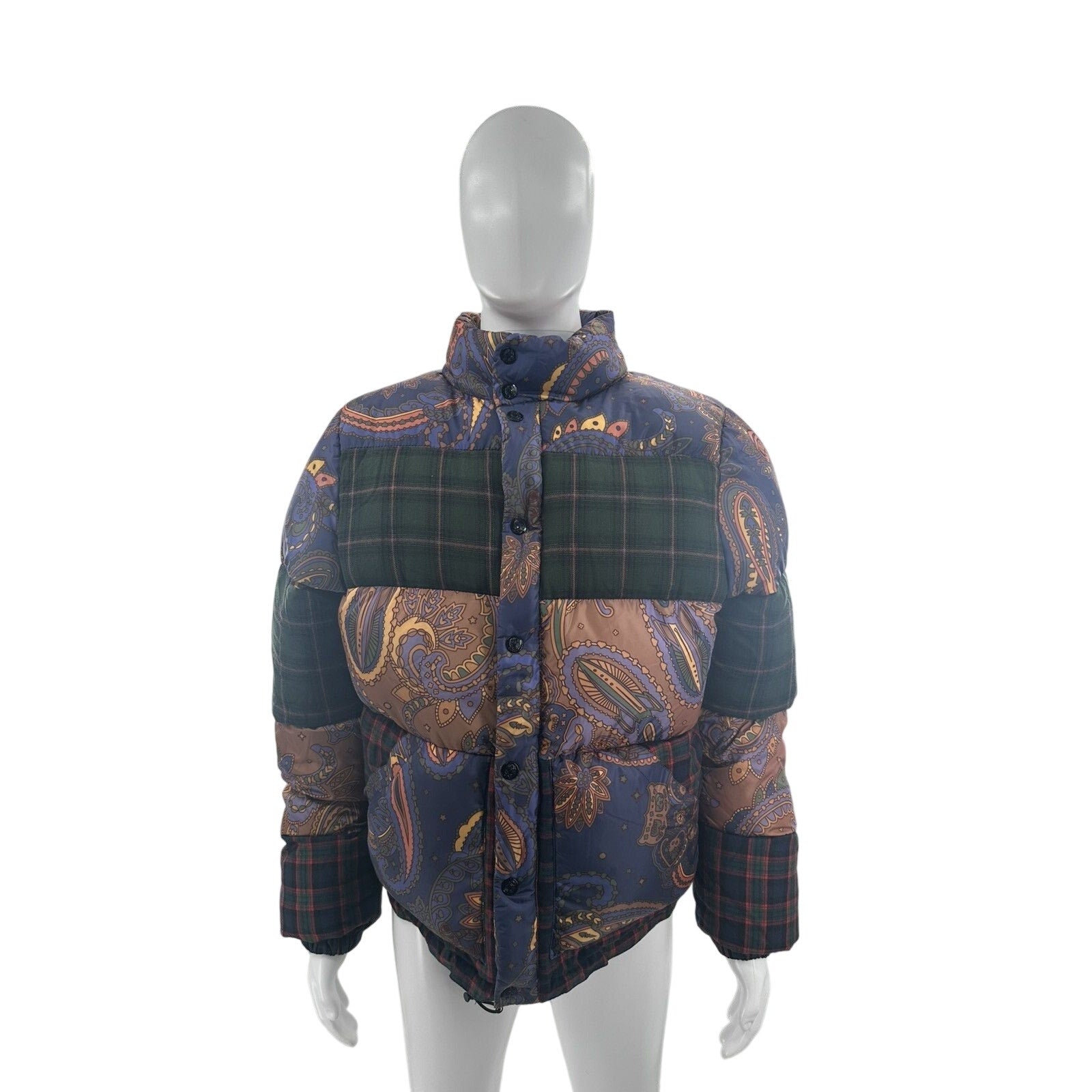 Billionaire Boys Club Paisley Puffer Coat