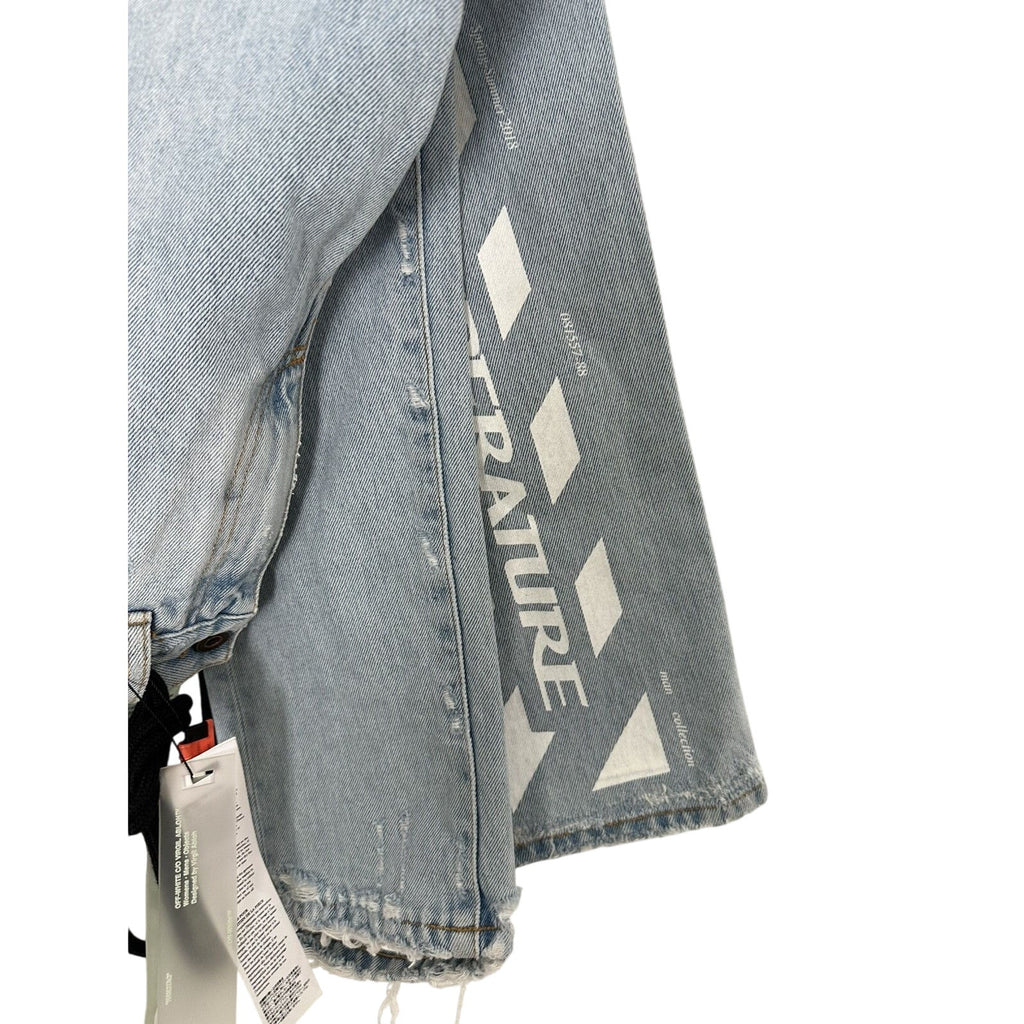 OFF-WHITE “Temperature” Denim Jeans
