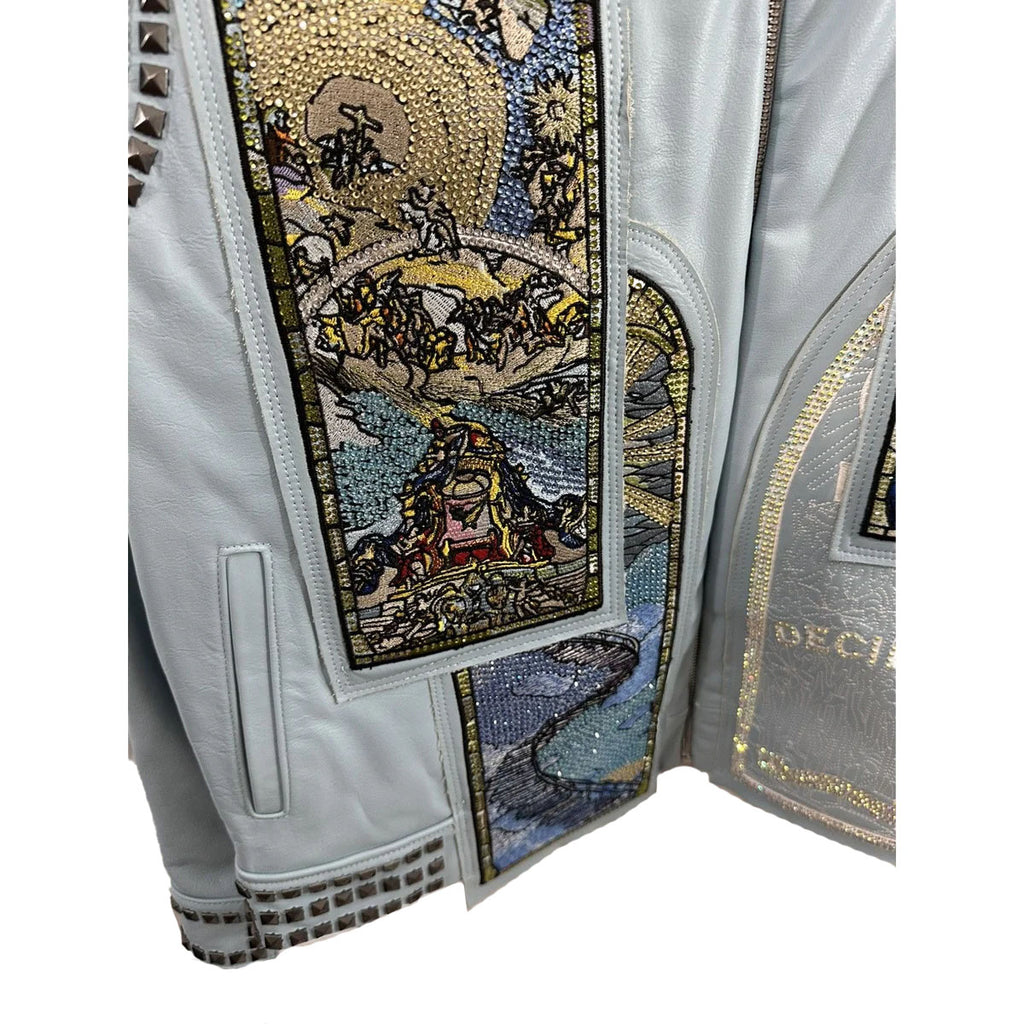 Who Decides War leather jacket