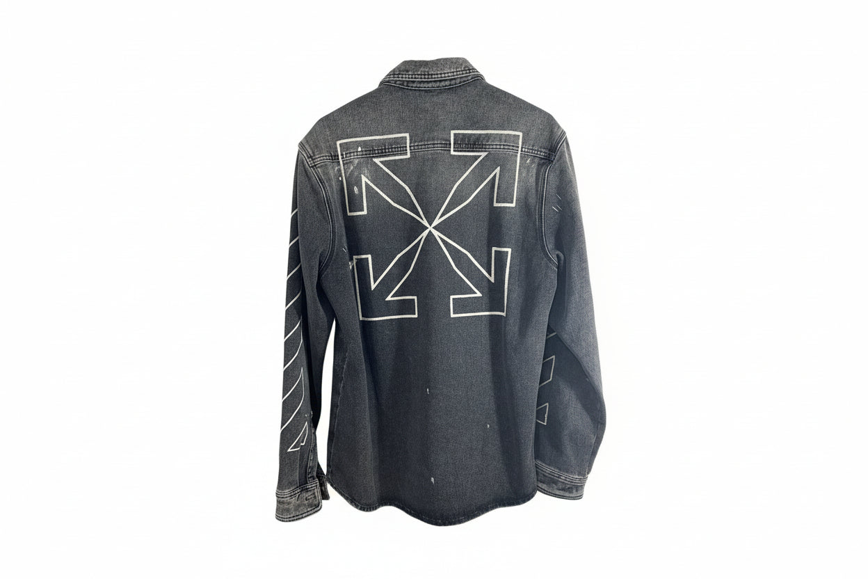OFF WHITE DENIM SHIRT