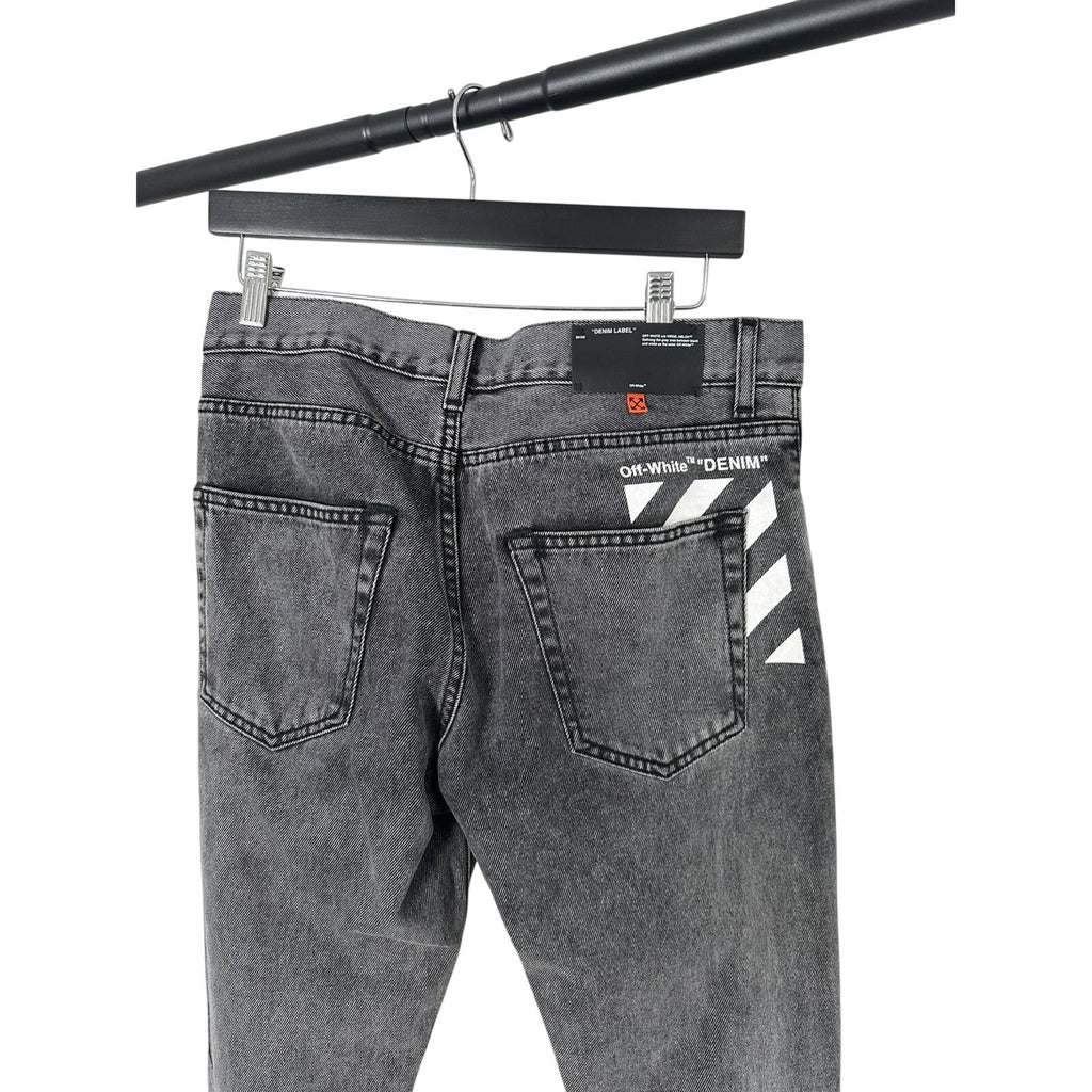 OFF WHITE DENIM JEANS