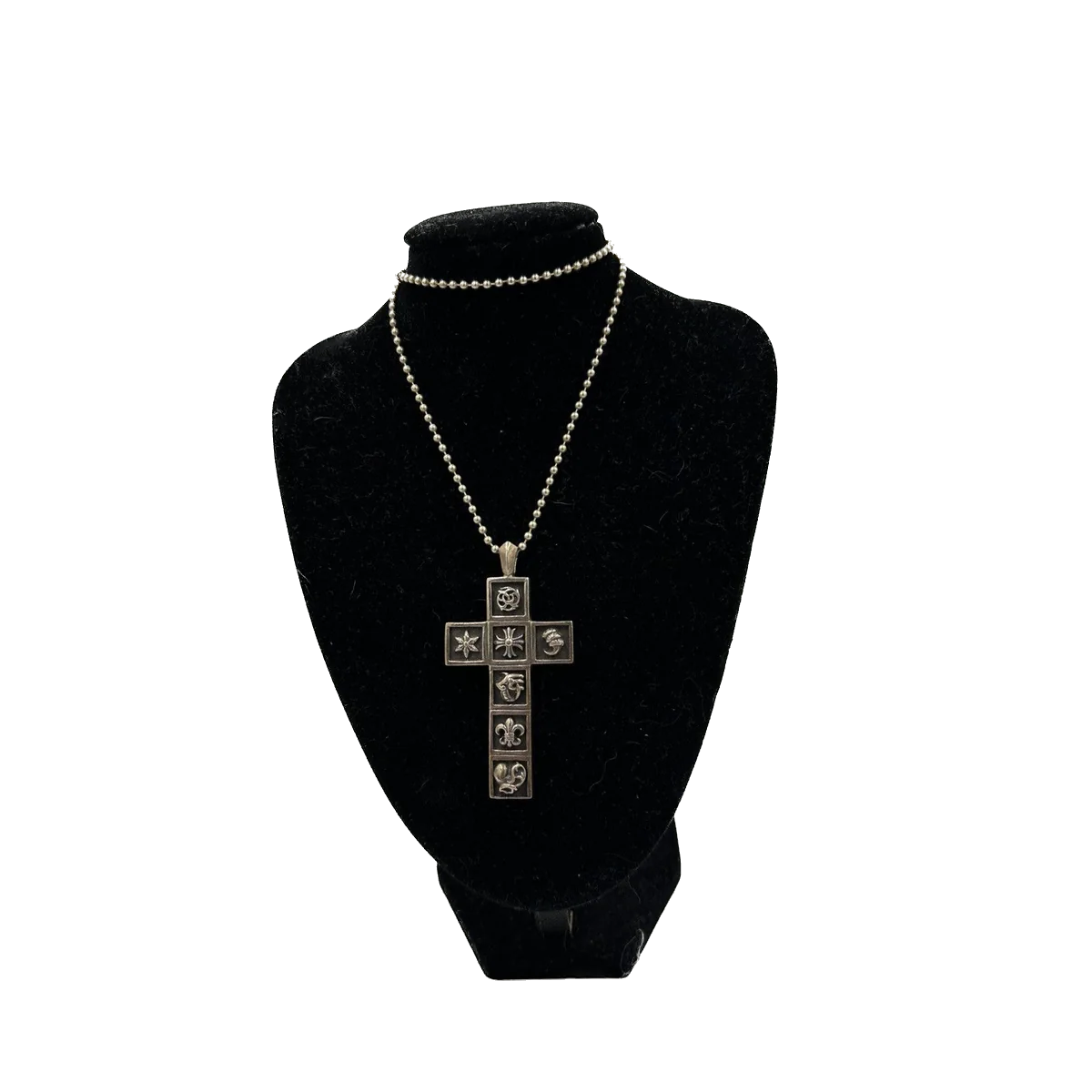 Chrome Hearts Multiframe Cross Pendant