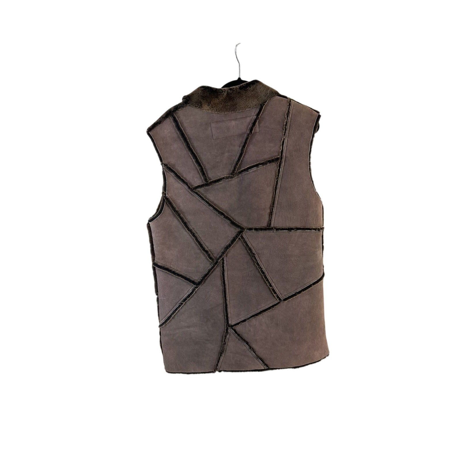 Acne Studios Shearling color block Vest