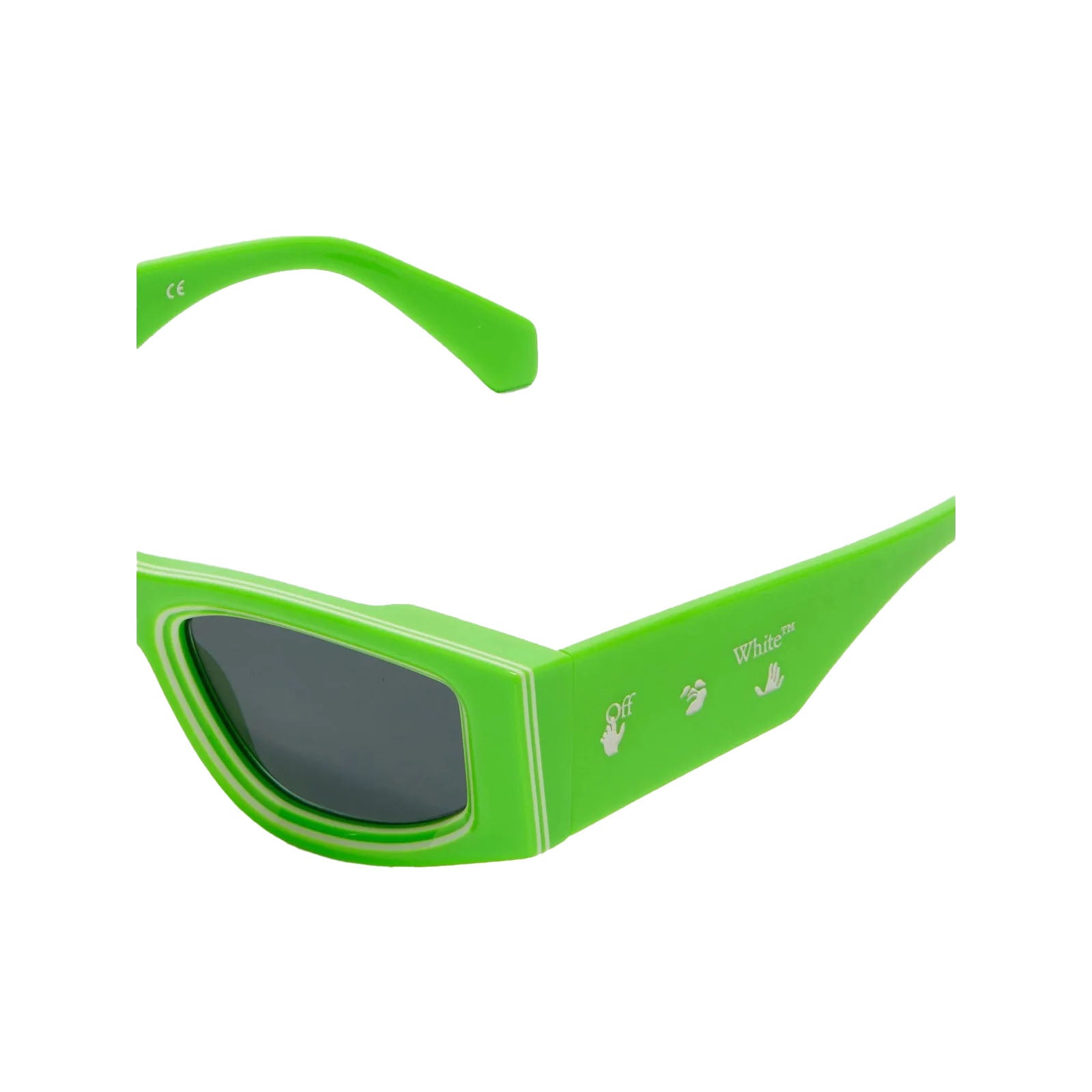OFF WHITE Andy Unisex Sunglasses in Green