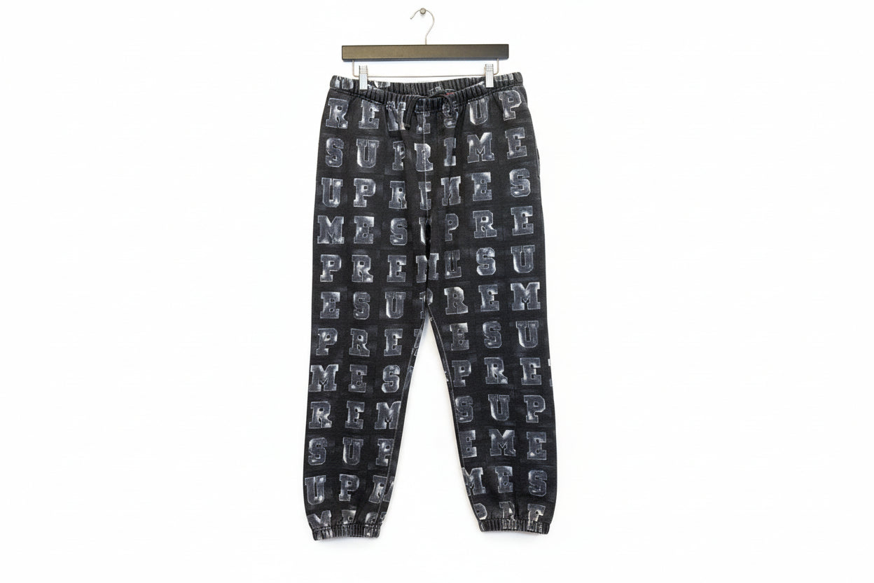 Supreme Logo Sweatpants