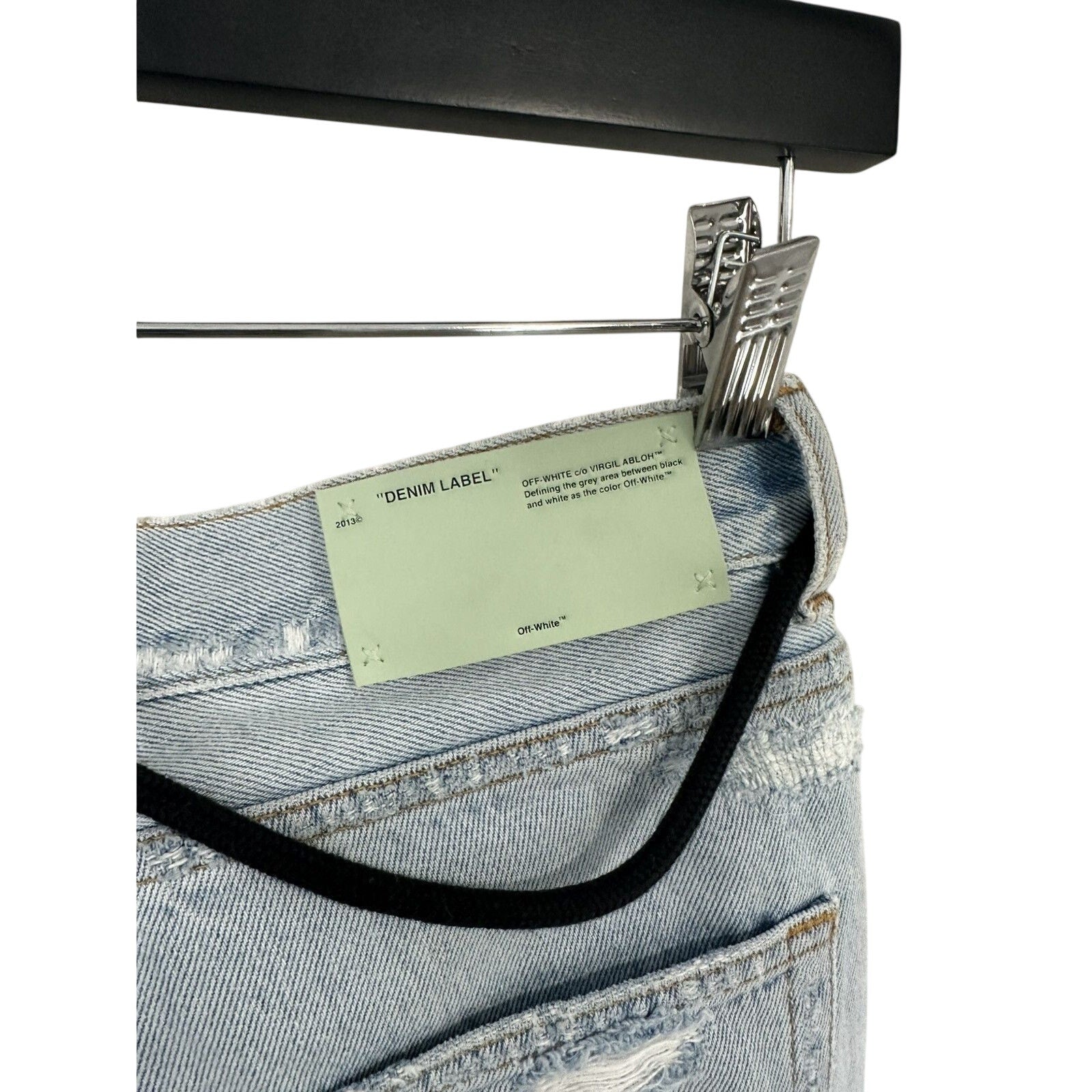 OFF-WHITE “Temperature” Denim Jeans
