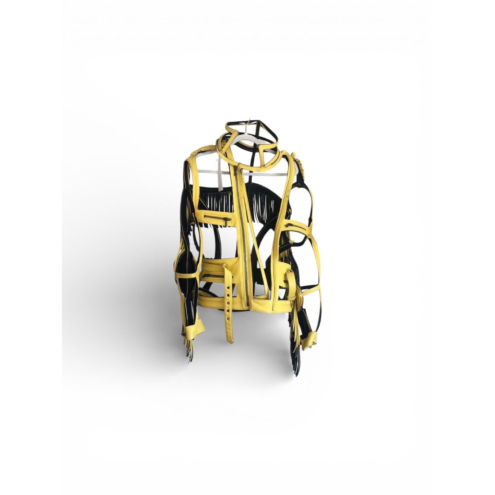 Maison Margiela Caged Runway Leather Jacket