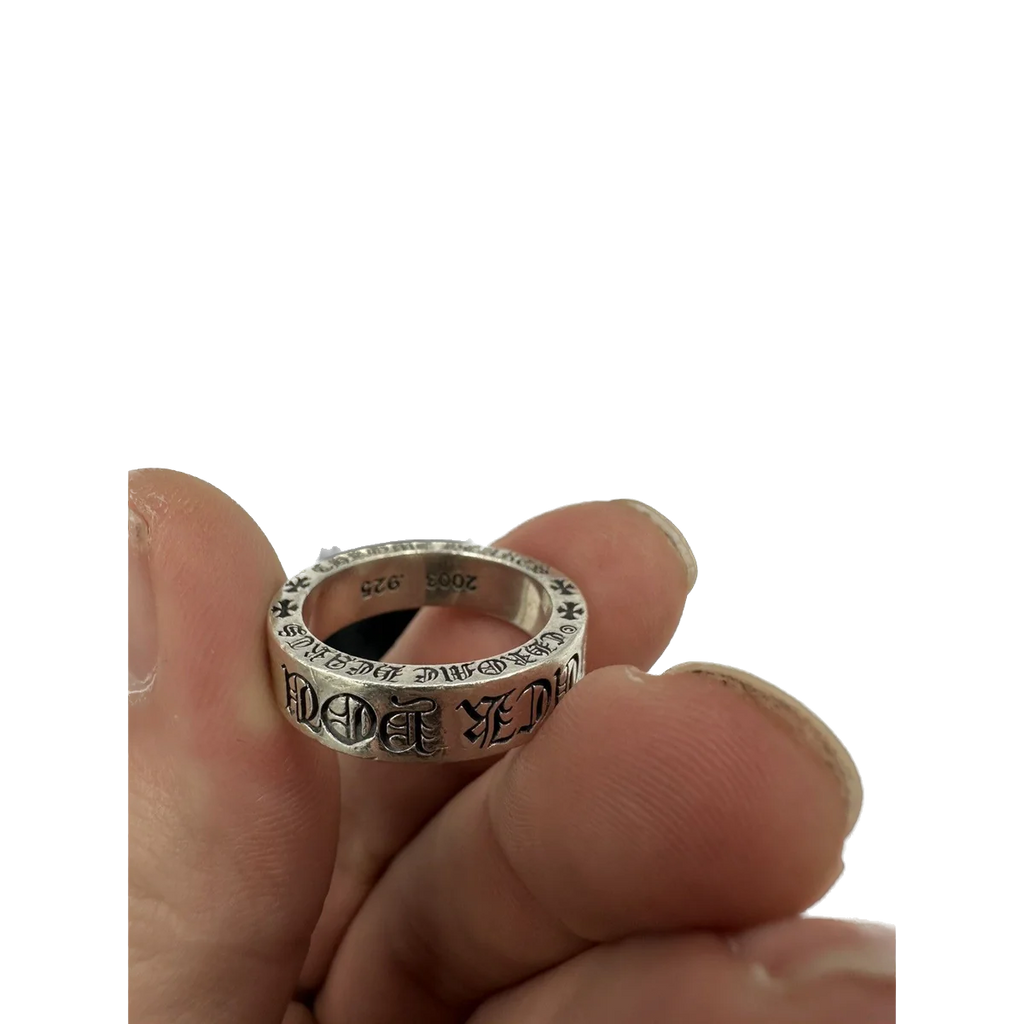 CHROME HEARTS RING Fuck You 9”