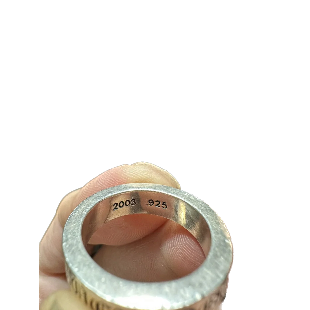 CHROME HEARTS RING Fuck You 9”