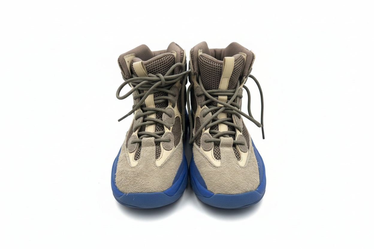 ADIDAS YEEZY DESERT BOOT TAUPE BLUE 13 WORN ONCE GY0374