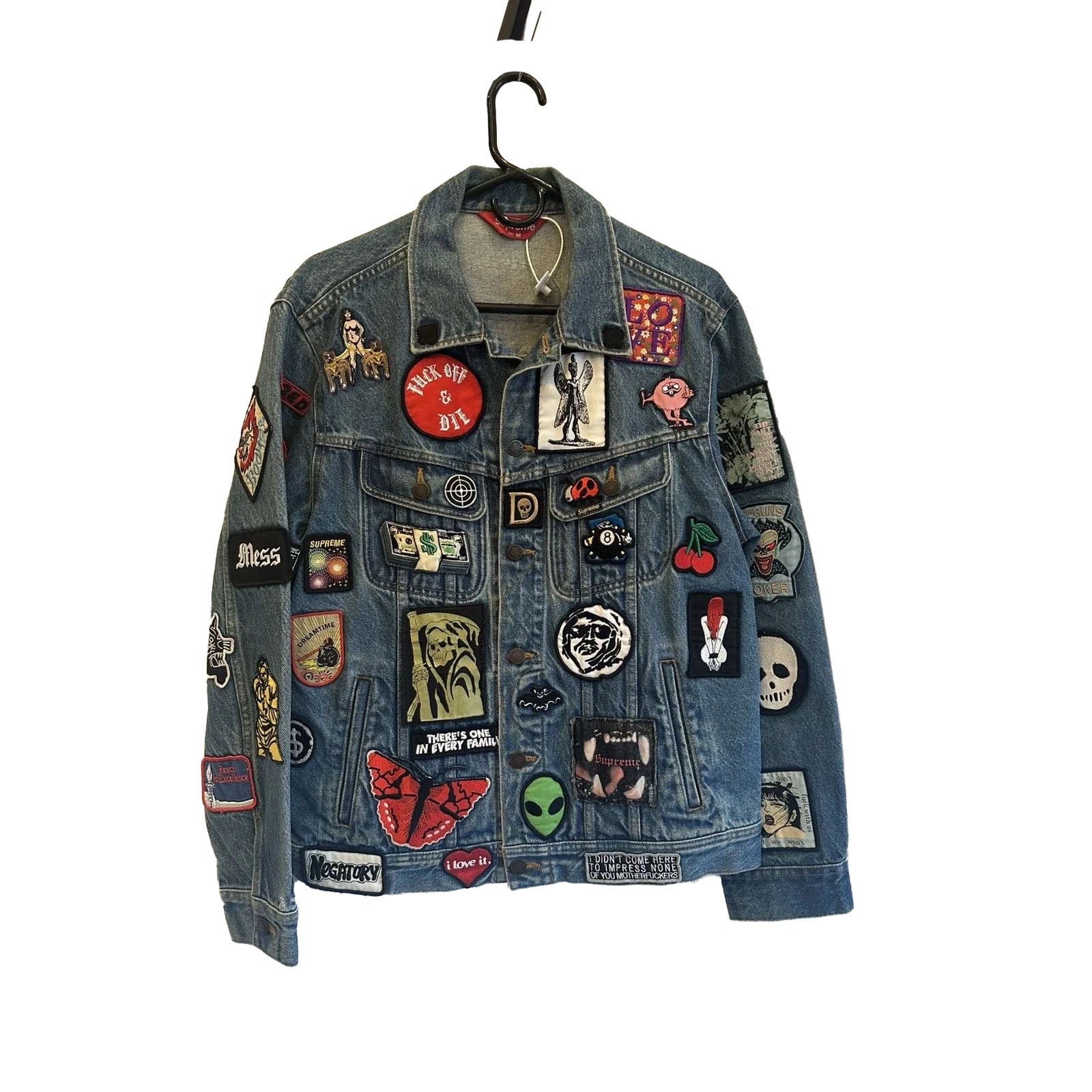 Supreme Patchwork Denim Jacket