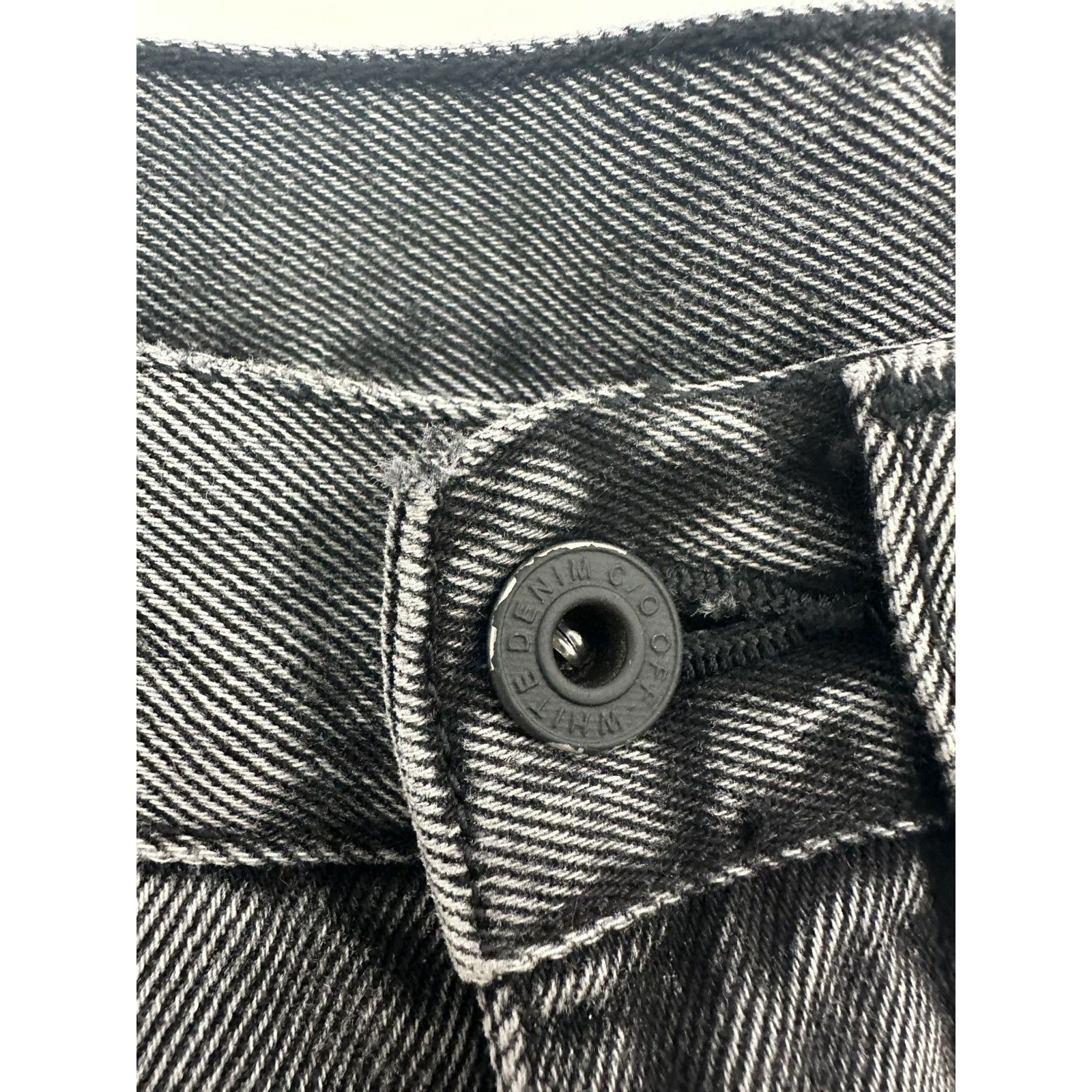 OFF WHITE DENIM JEANS