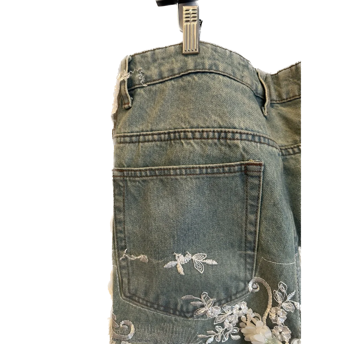 Who Decides War Floral Rare Denim