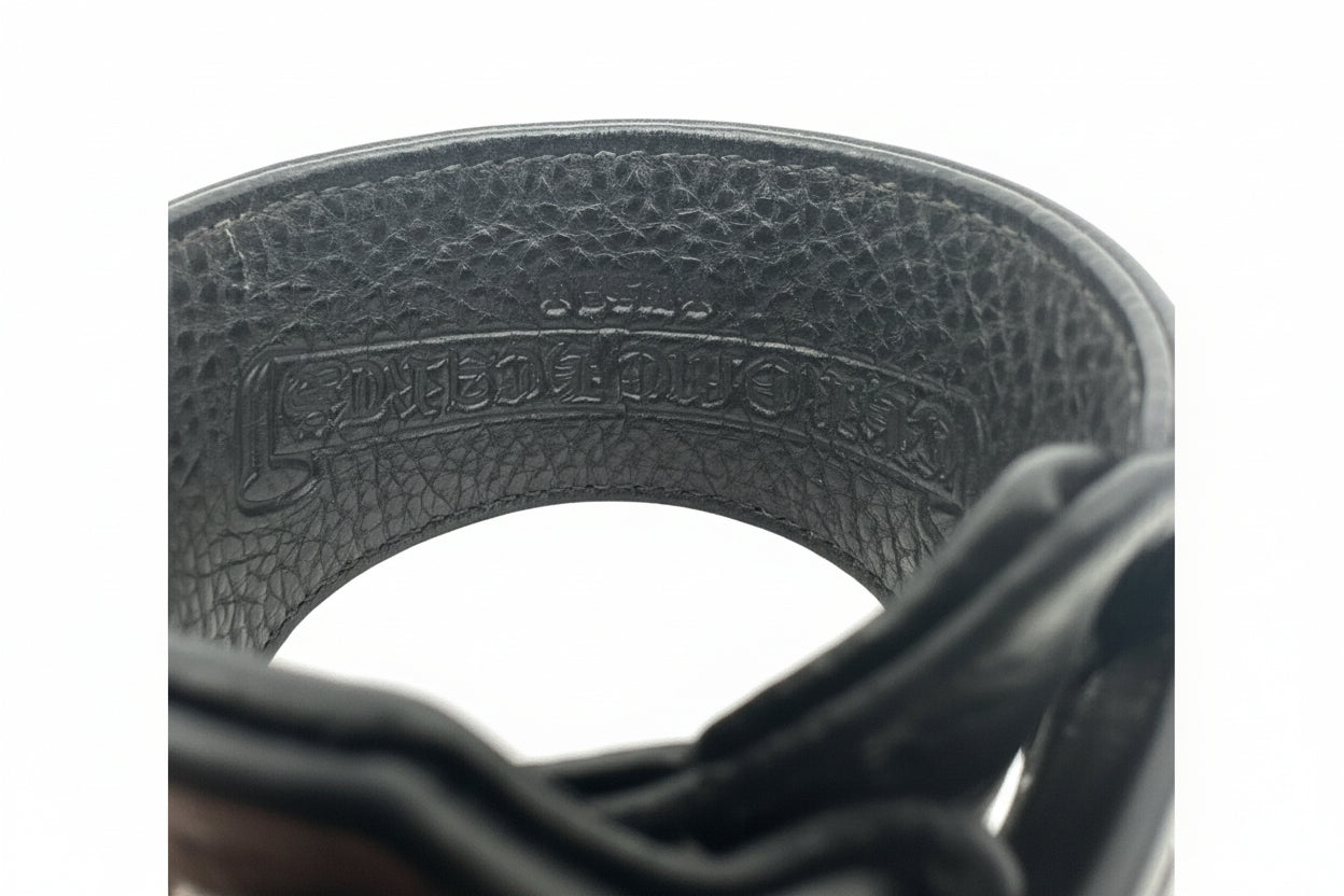 Chrome Hearts Gunslingler wrap leather bracelet