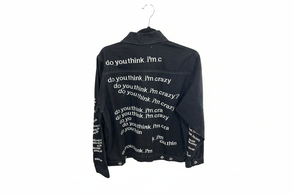 Who Decides War Crazy Denim Jacket