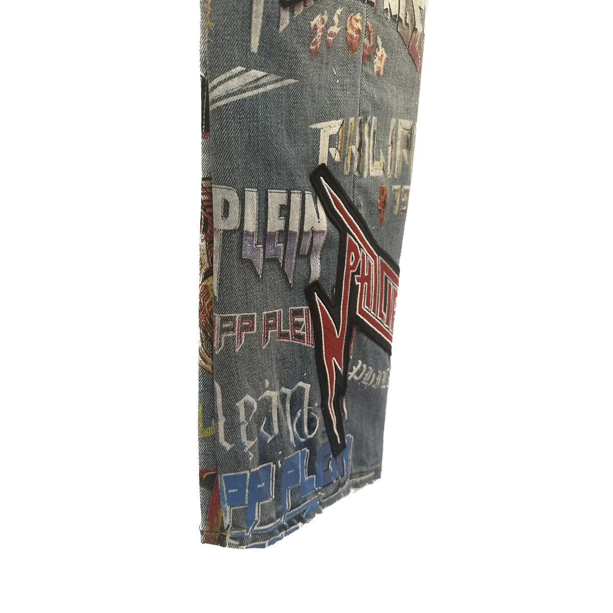 Philipp Plein Patchwork Denim