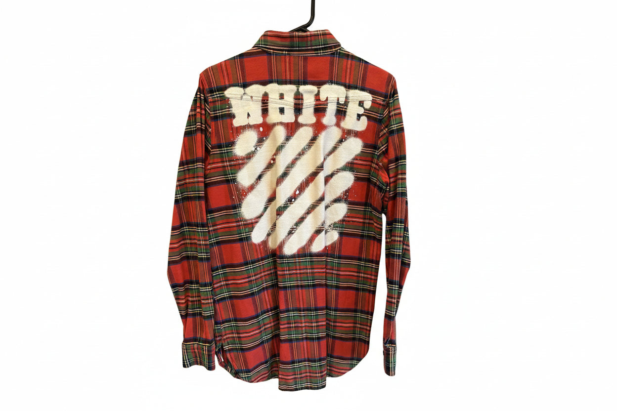 Off-White Plaid Shirt