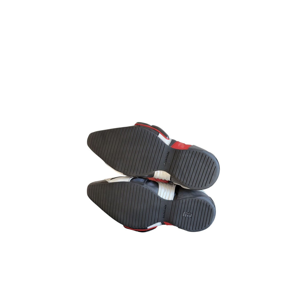 New Black Red White Winter 23 Biker Boots