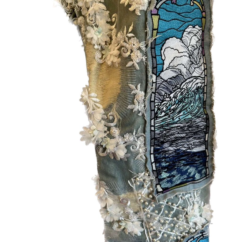 Who Decides War Floral Rare Denim