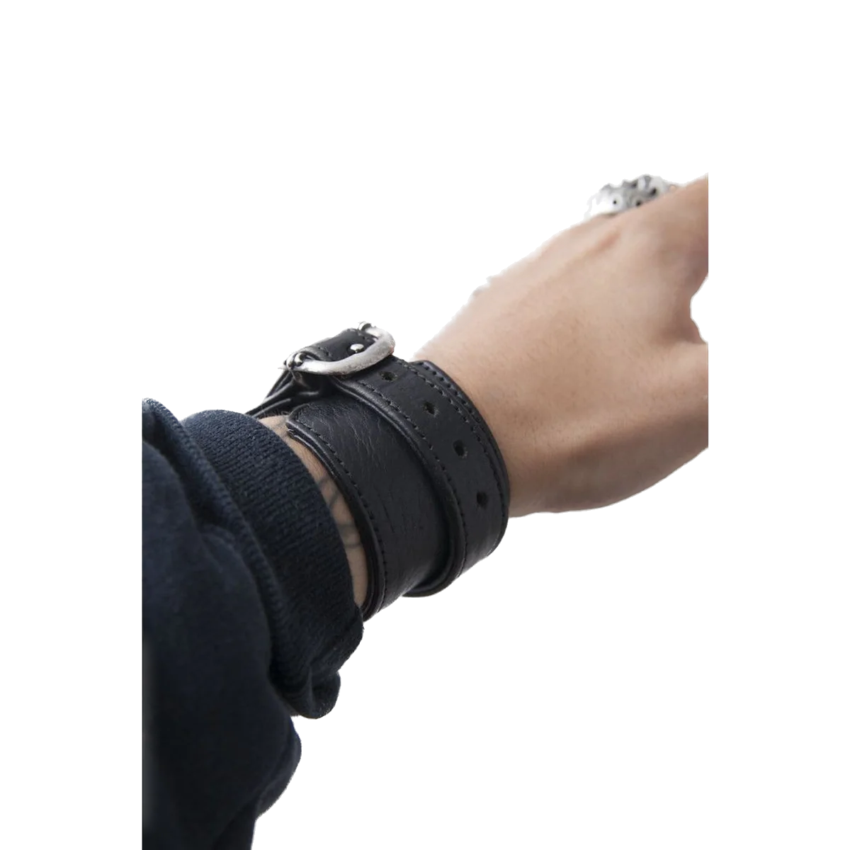 Gunslingler wrap leather bracelet