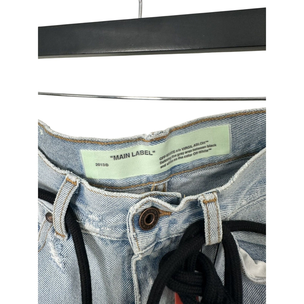 OFF-WHITE “Temperature” Denim Jeans