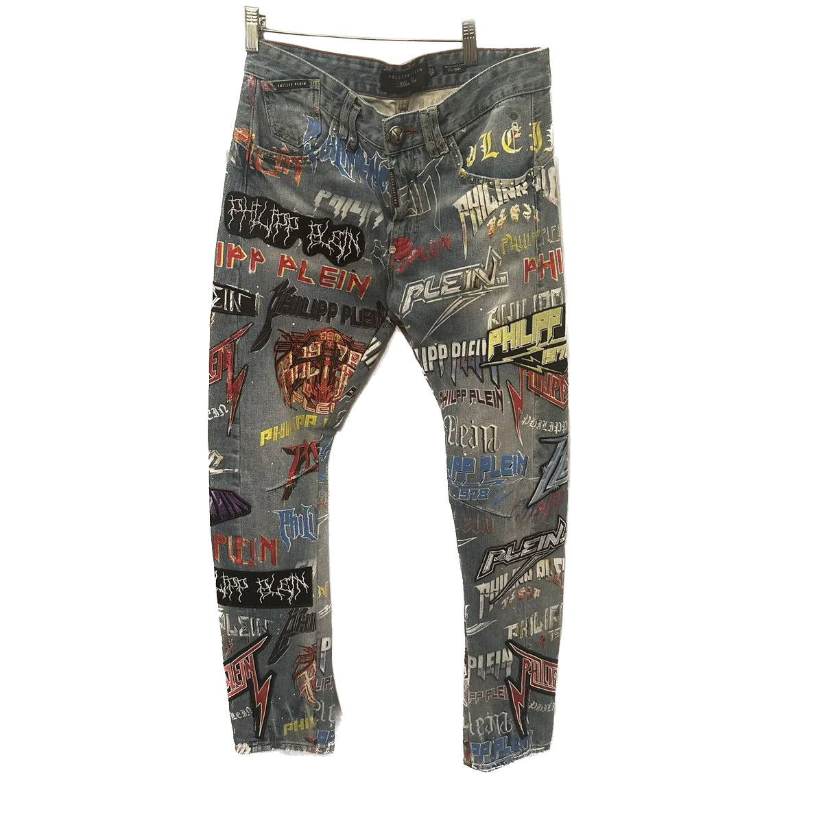 Philipp Plein Patchwork Denim