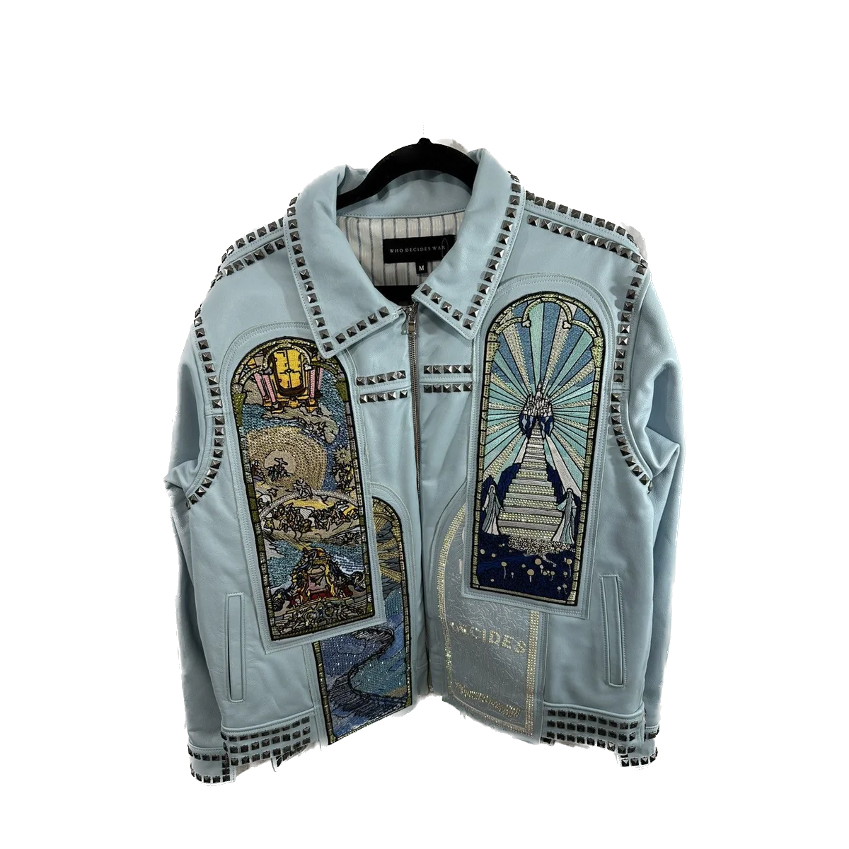 Who Decides War leather jacket