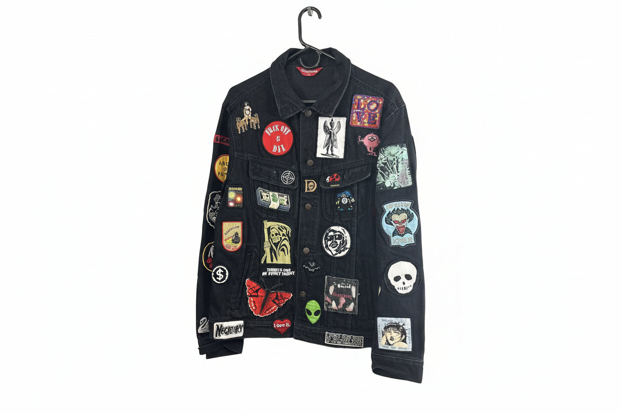 Supreme PATCHWORK DENIM JACKET