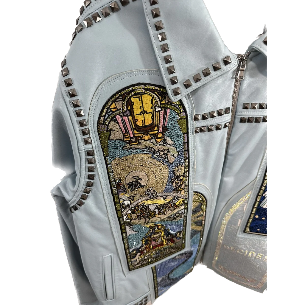 Who Decides War leather jacket