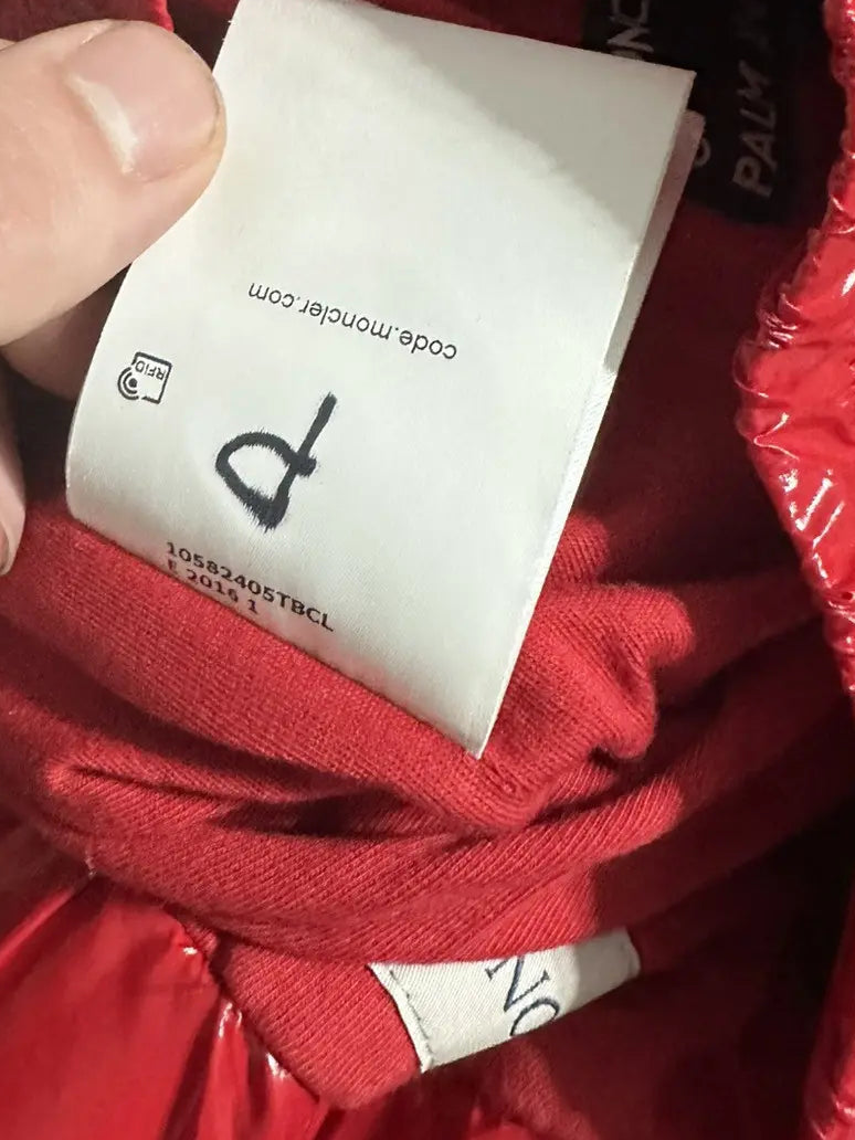 08 Moncler Genius x Palm Angels Red Trackpant