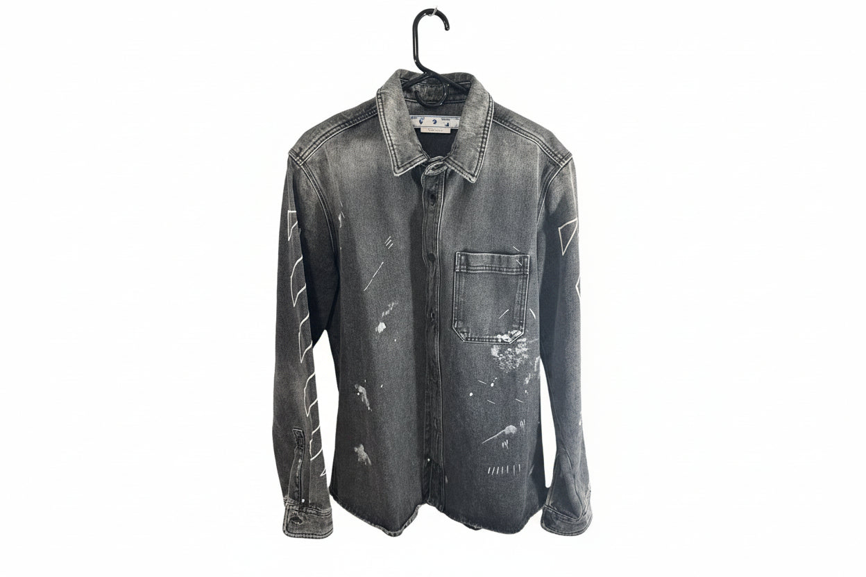 OFF WHITE DENIM SHIRT