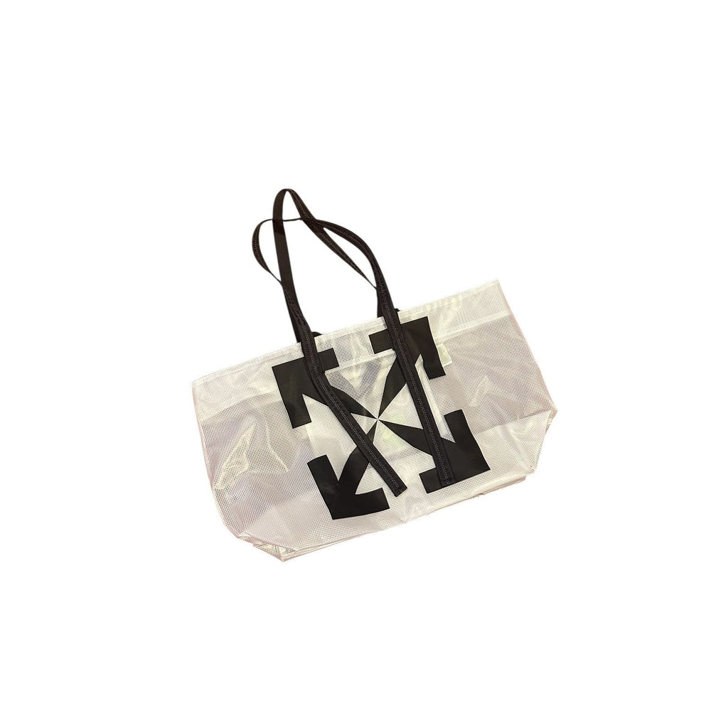 OFF WHITE TRANSPARENT TOTE
