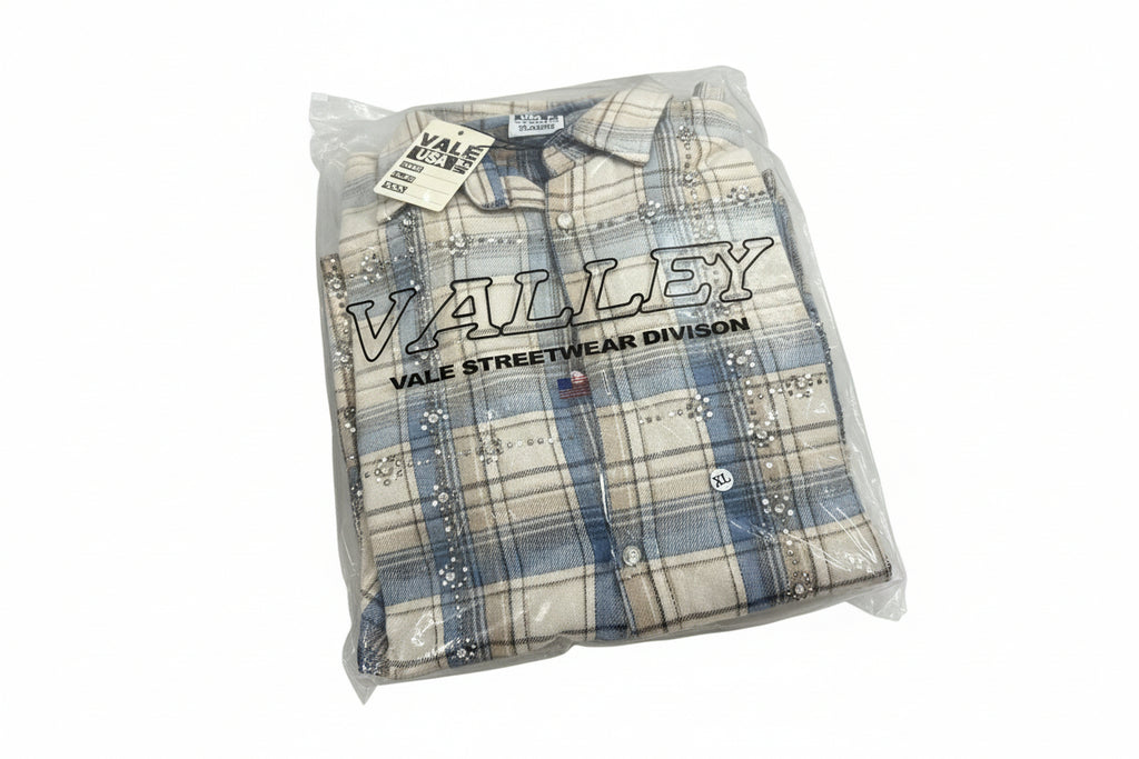Vale Crystals Flannel