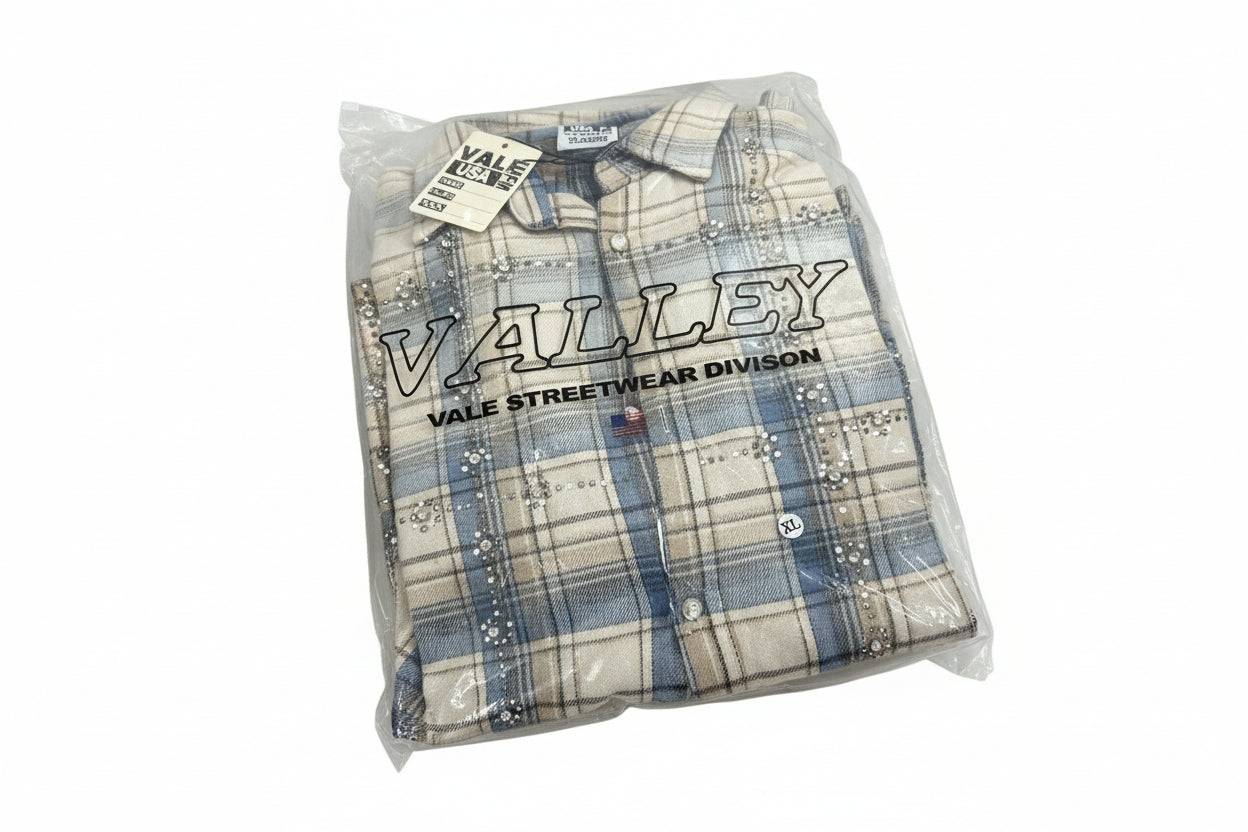 Vale Crystals Flannel