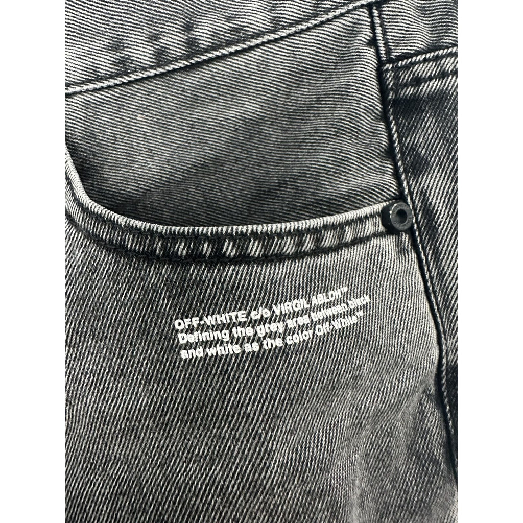 OFF WHITE DENIM JEANS