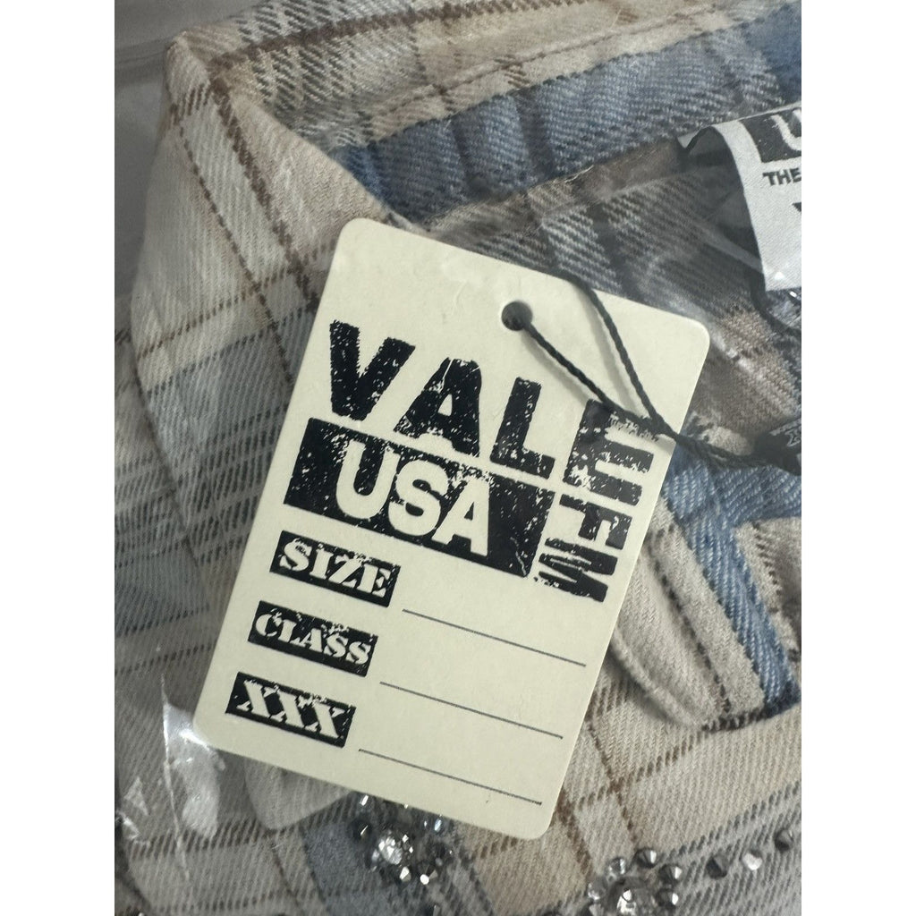 Vale Crystals Flannel