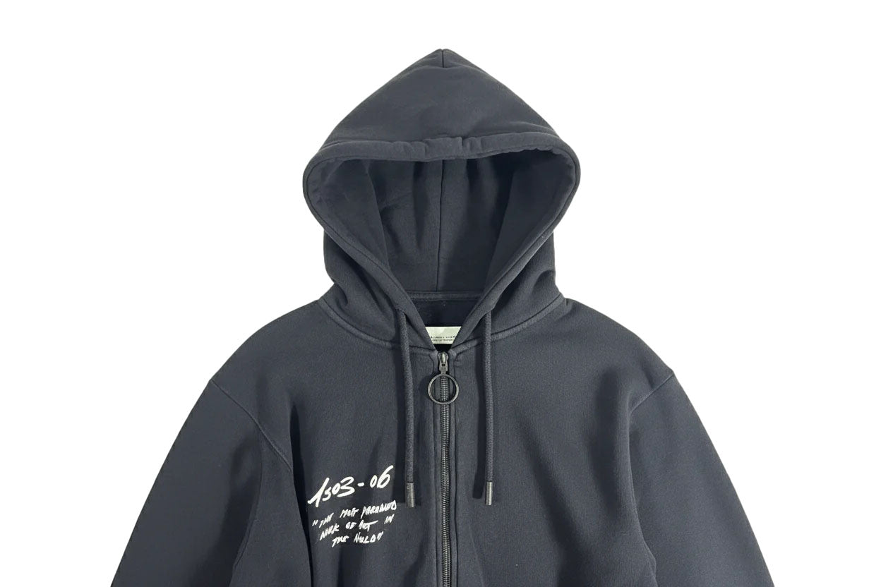 Off White Hoodie zip Mona Lisa