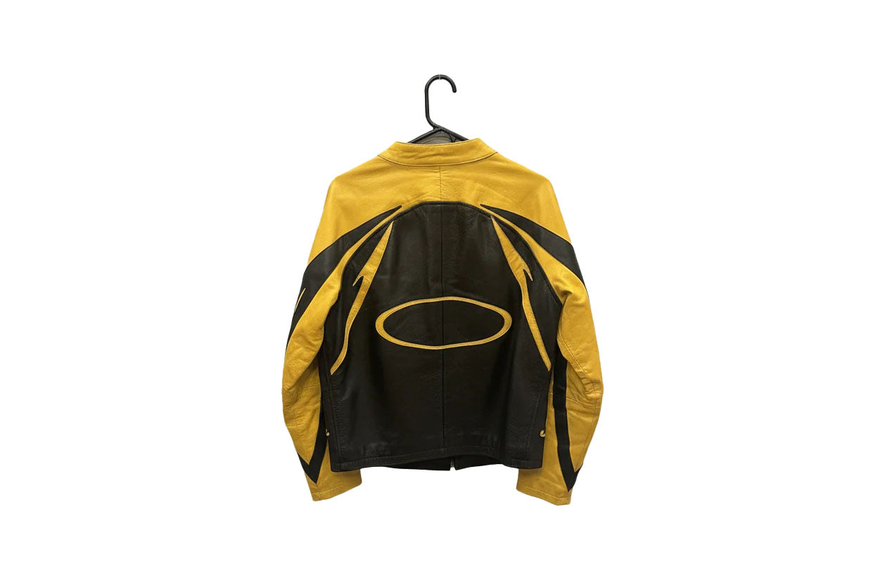Vale Moto Leather Embroidered Jacket