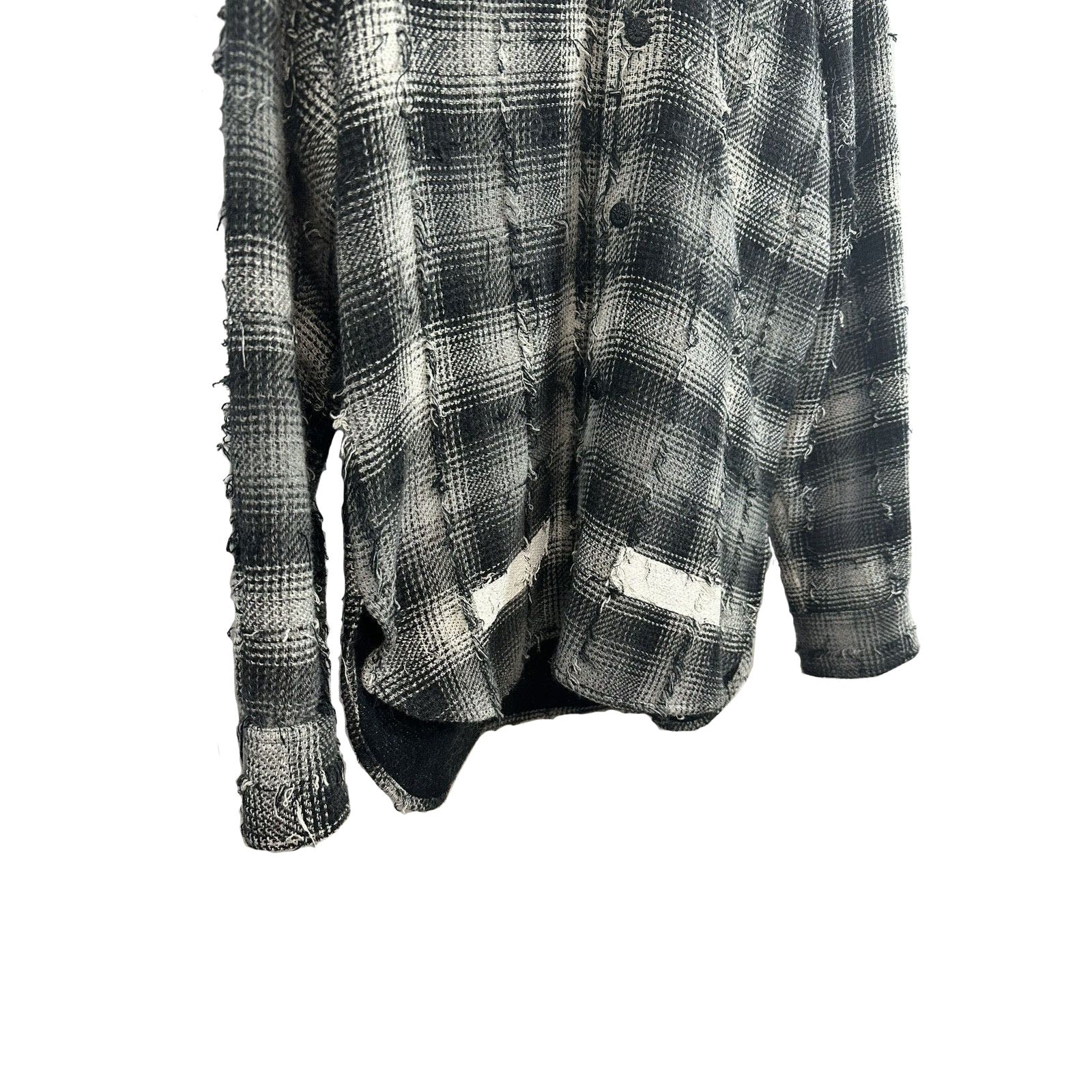 OFF WHITE PLAID SWEATER