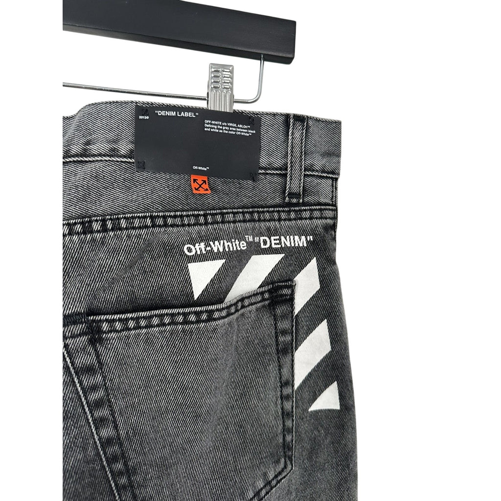 OFF WHITE DENIM JEANS
