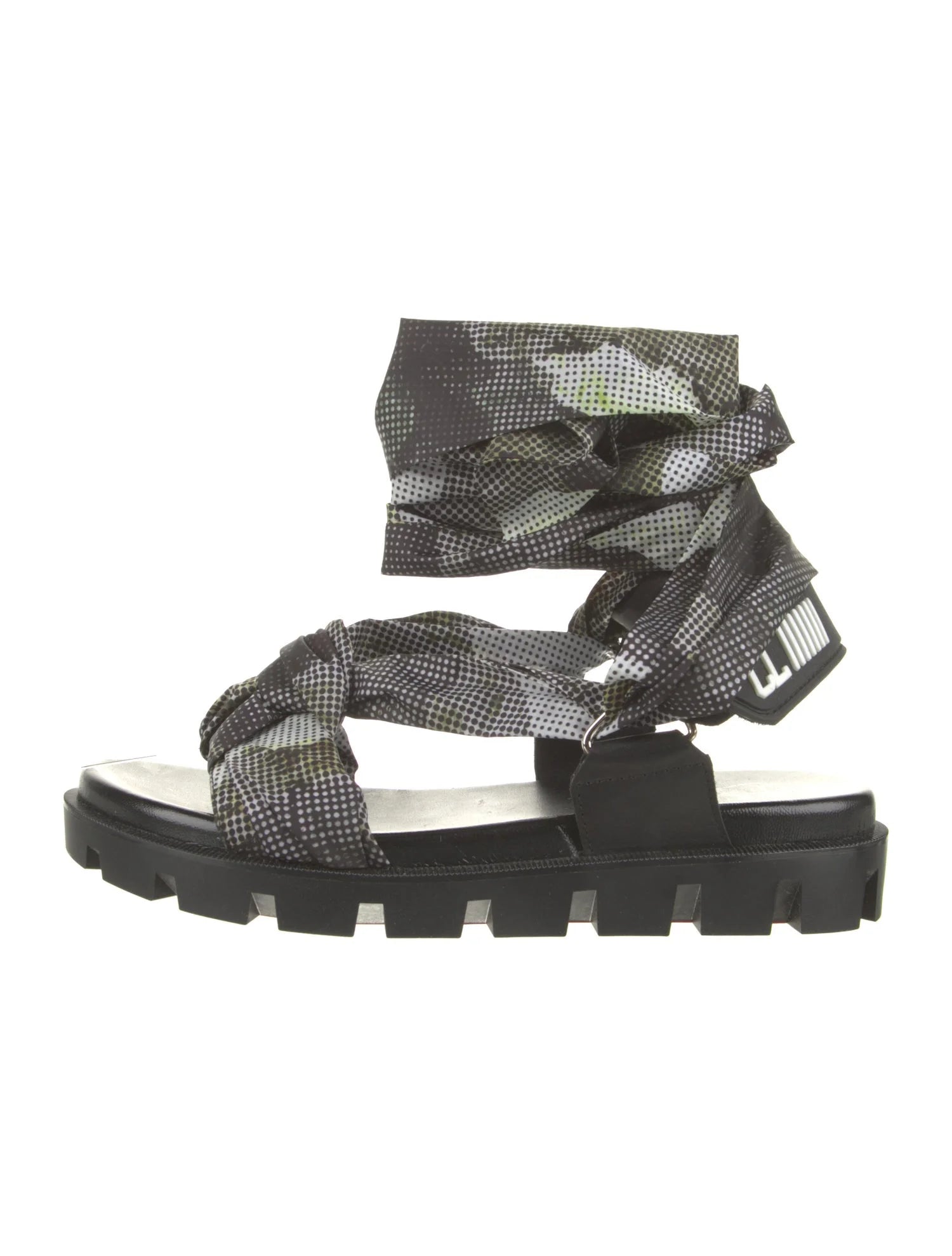 Christian Louboutin Printed Gladiator Sandals