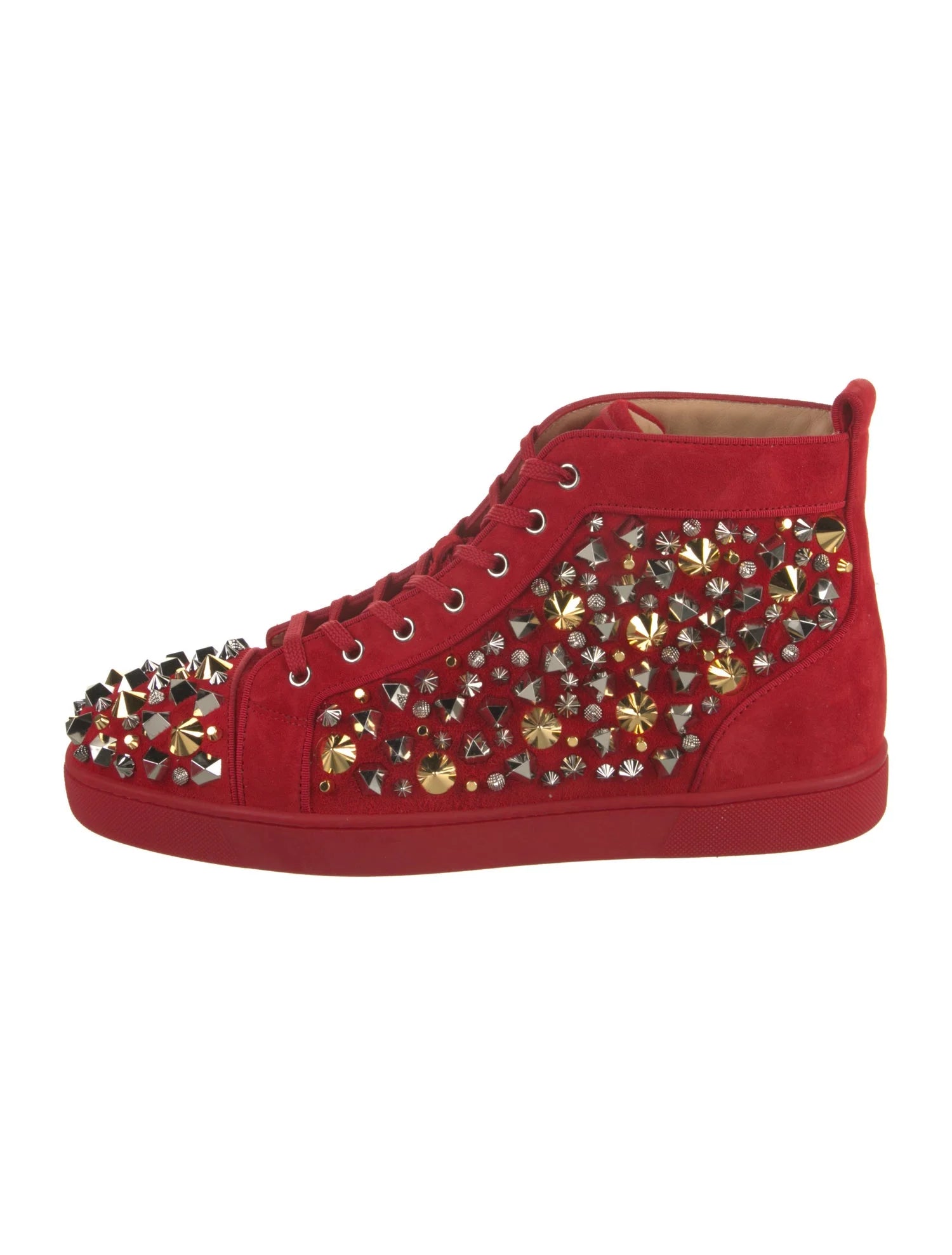 Christian Louboutin Red Spikes