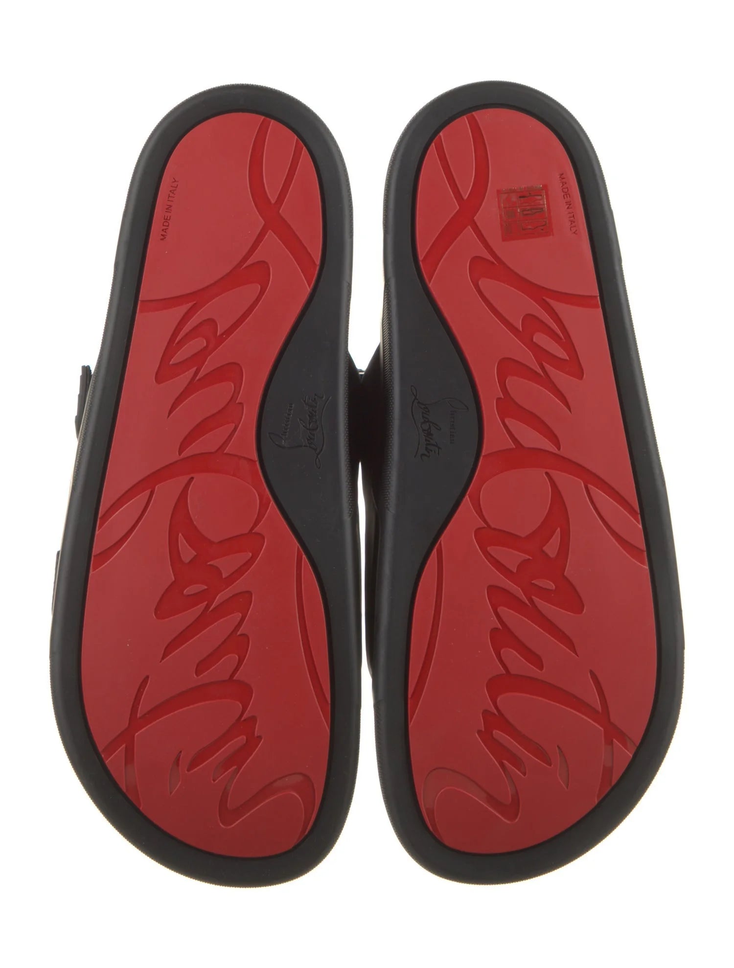 Christian Louboutin Spike Slides