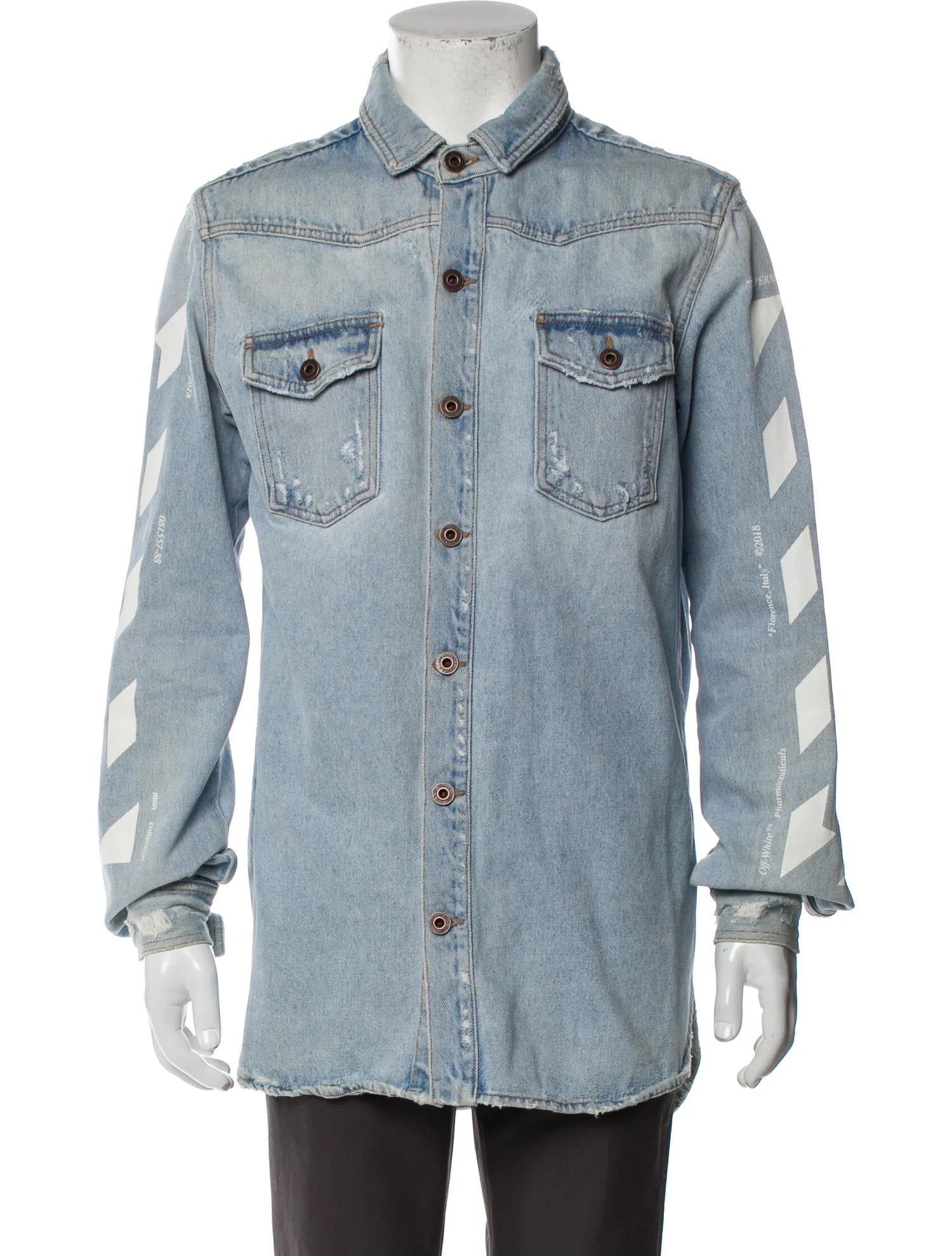 Off White Denim Shirt