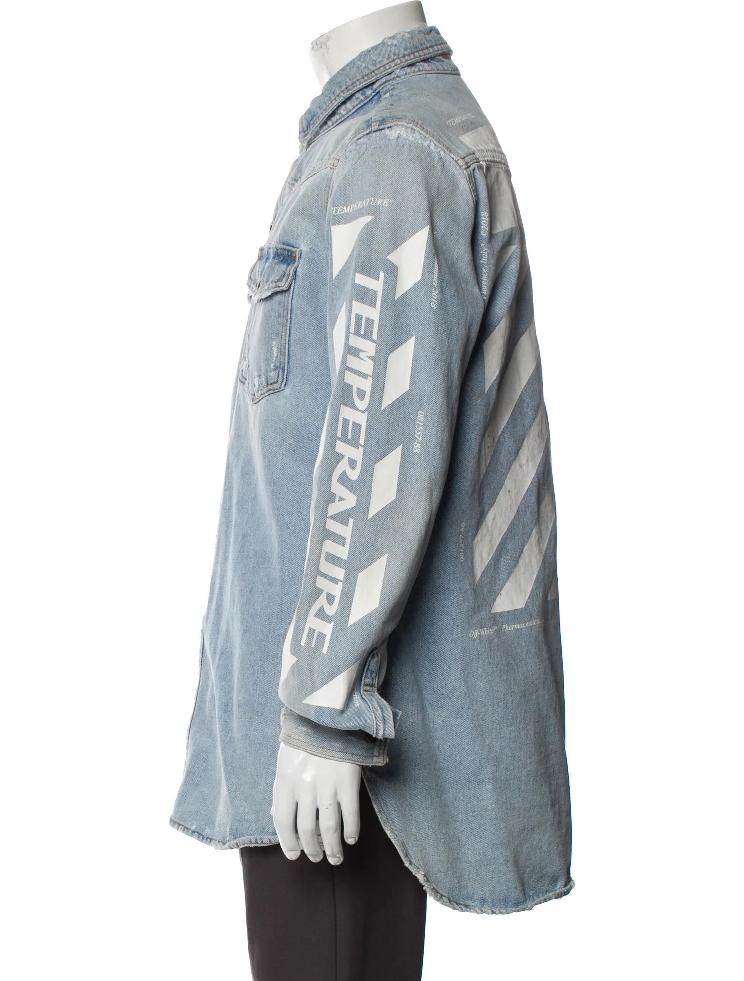Off White Denim Shirt