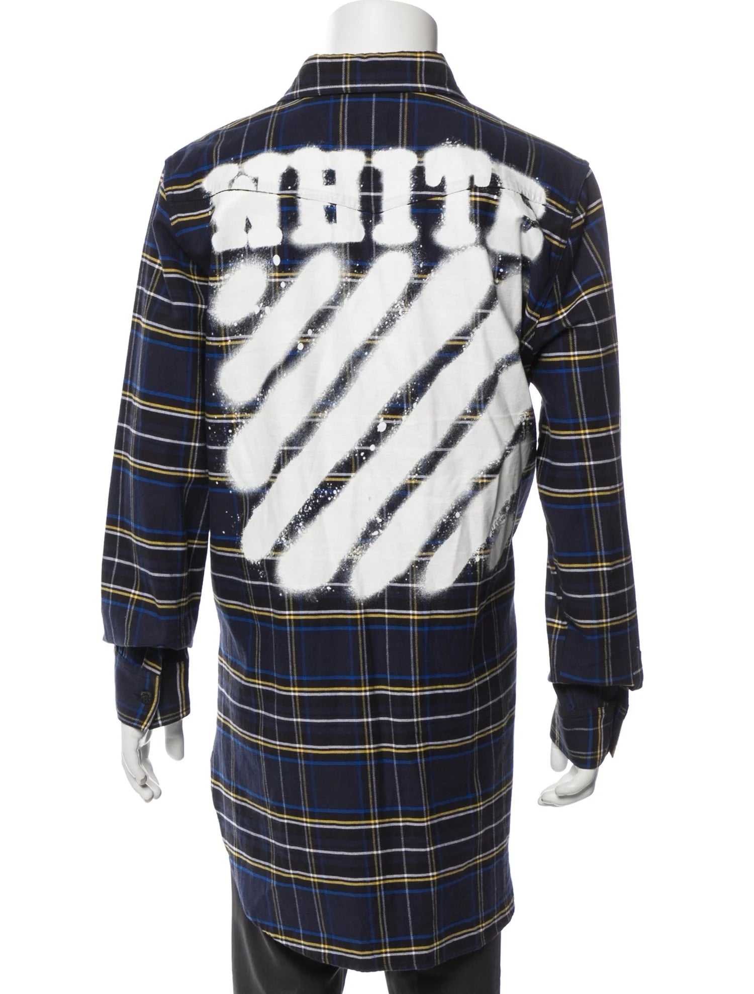 Off-White Plaid Shirt