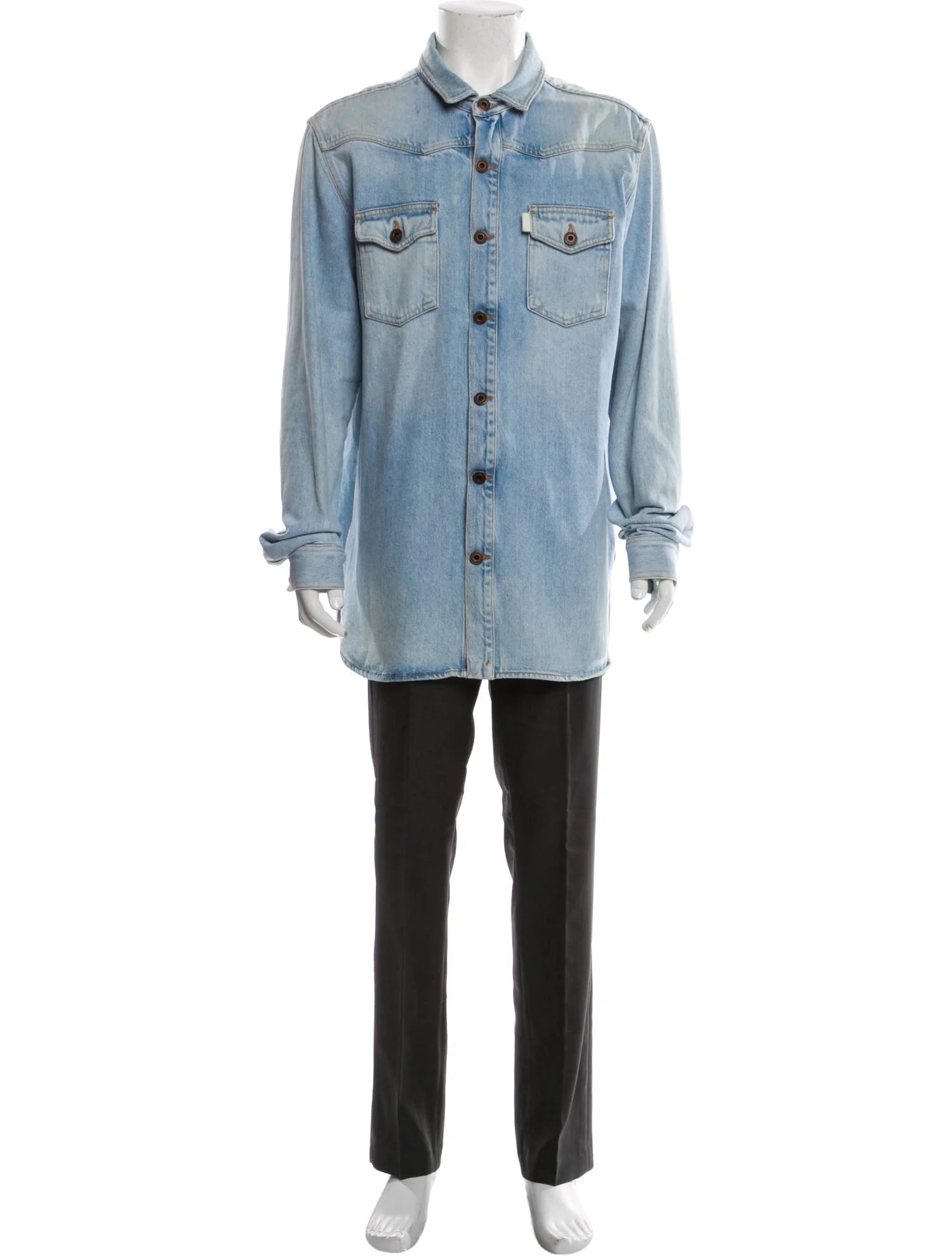 Off White Denim Shirt