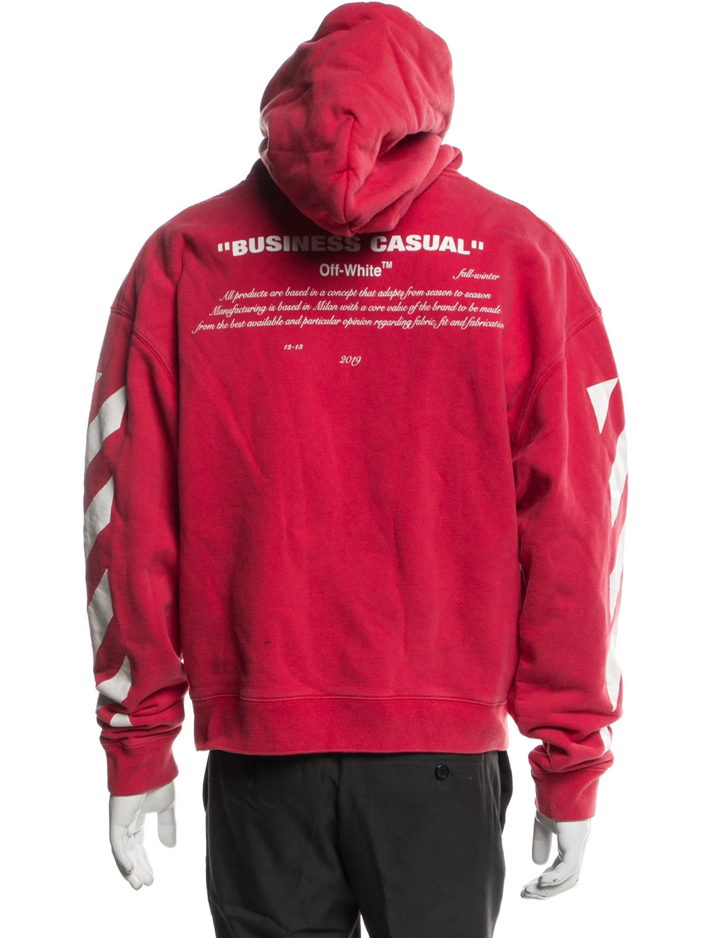 Off White Signature Hoodie
