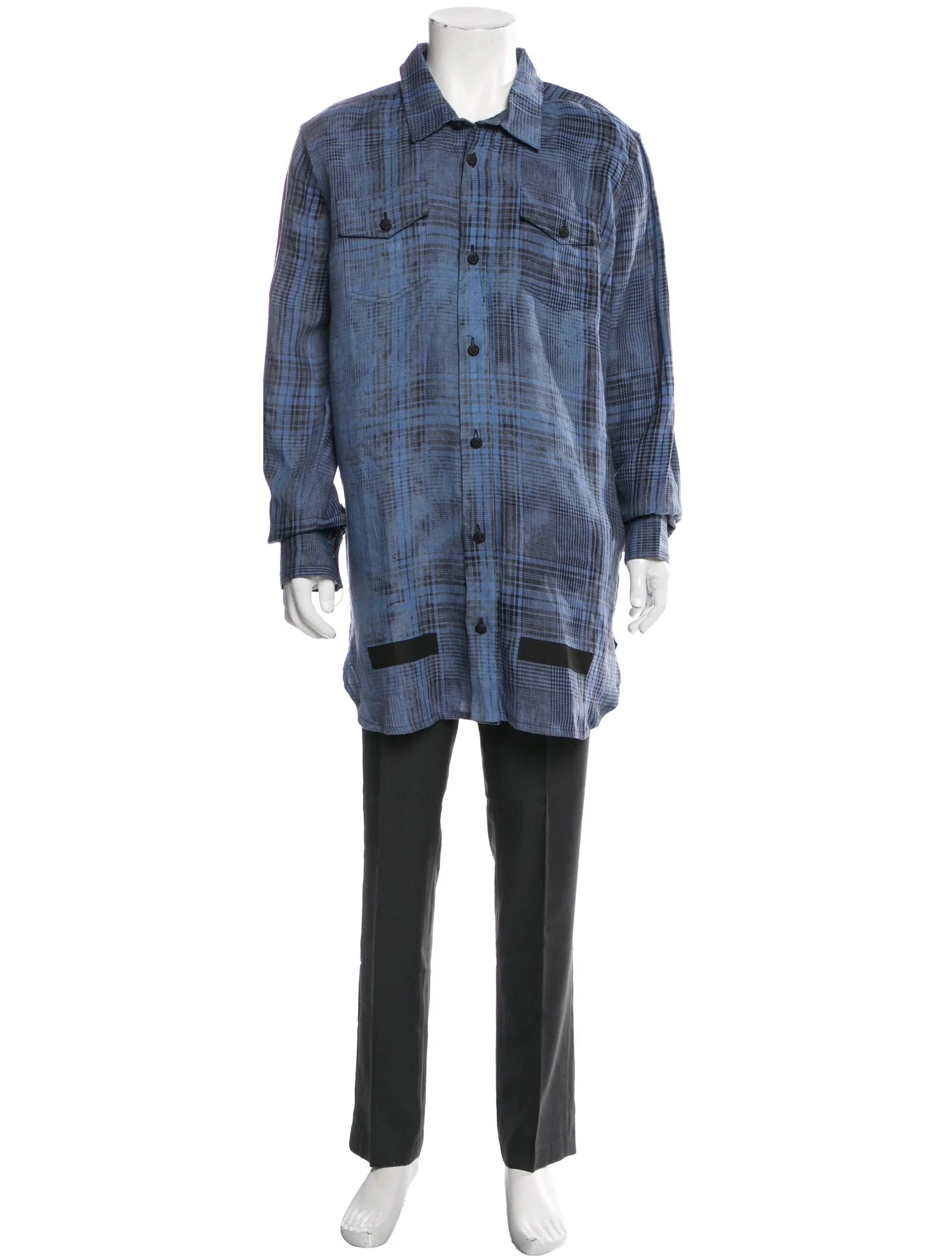 Off-White Plaid Shirt